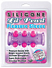 Фиолетовая насадка Pipedream Silicone Lil  Pearl Pleasure Sleeve PD2217-12