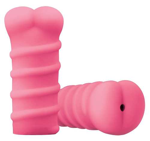 Розовый мастурбатор-анус из мягкого силикона NS Novelties Dat ASS NSN-0486-24