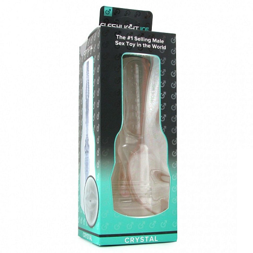 Прозрачный мастурбатор-ротик Fleshlight Ice Mouth Crystal FL901