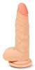 Телесный реалистичный фаллоимитатор с присоской Пикантные штучки DPO2082 (18 см)