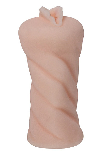 Мастурбатор-реалистик телесного цвета с входом в виде вагины Real Woman RW72103