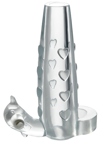 Прозрачная вибронасадка Pipedream Deluxe Vibrating Penis Enhancer PD4133-20 (13 см)