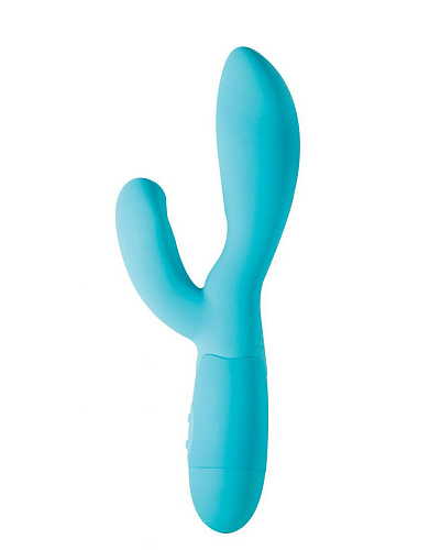 Нежно-голубой вибратор Lola toys The Princess and the Pea First Impulse 3001-02lola (20,5 см)