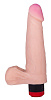 Упругий вибратор телесного цвета с мошонкой LOVETOY (А-Полимер) ART-Style №10 001607ru (20 см)