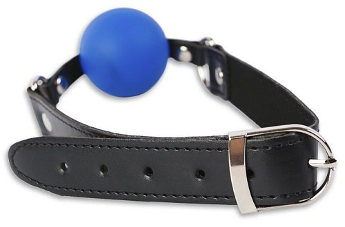 Кляп с синим шариком Пикантные штучки DP063