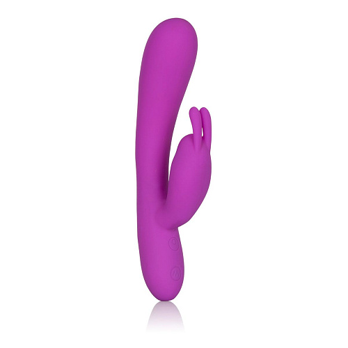 Фиолетовый перезаряжаемый вибромассажер California Exotic Novelties Embrace Massaging G-RabbitSE-4609-40-3