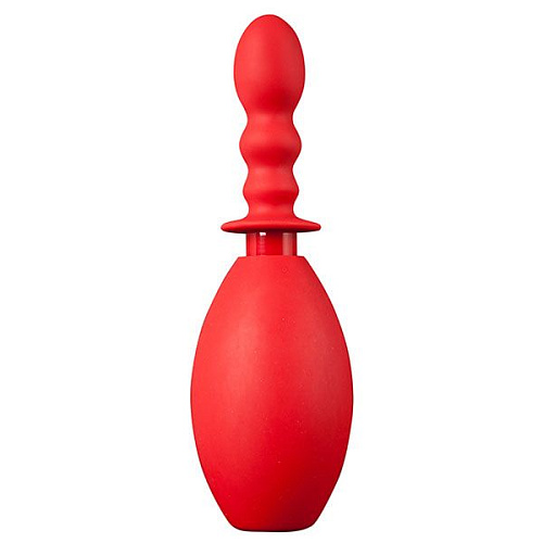Красный анальный душ NMC FRESHEN PUMP 111808
