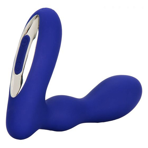 Синий анальный вибратор California Exotic Novelties Eclipse Pleasure Probe SE-0436-10-3 (13,25 см)