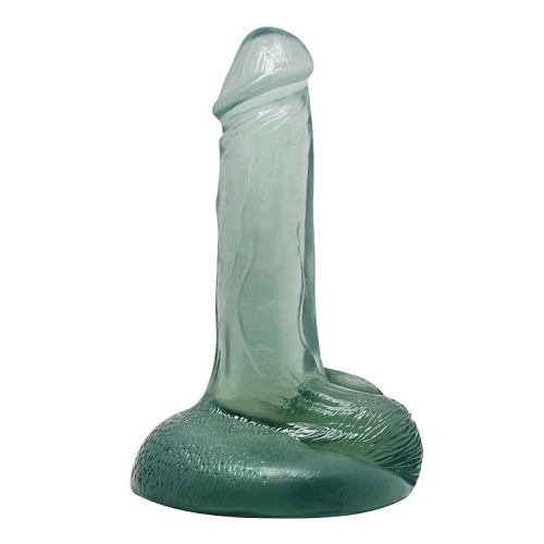 Зелёный гелевый фаллоимитатор Baile Arbitrariness BW-008069NM (20 см)