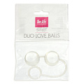 Стеклянные вагинальные шарики на силиконовой сцепке Toy Joy Duo Love Dalls 3006010082