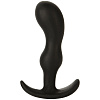 Чёрная анальная пробка для ношения Doc Johnson Mood Naughty 2 3 Silicone 1470-09-BX (7,6 см)