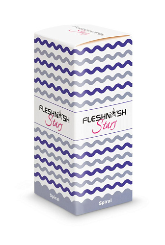 Белый мастурбатор с эффектом вакуума ФлешНаш Spiral Touch FNS1019