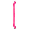 Розовый двусторонний фаллоимитатор Blush Novelties B Yours 16 Double Dildo BL-52010 (40,6 см)