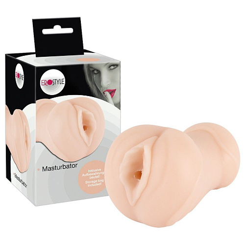 Компактный мастурбатор-вагина телесного цвета Orion EroStyle 0509787