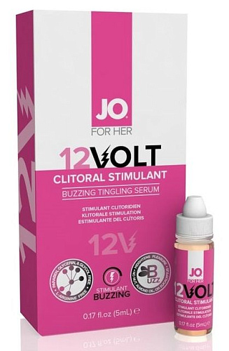 Возбуждающая сыворотка мощного действия System JO Volt 12V JO40361