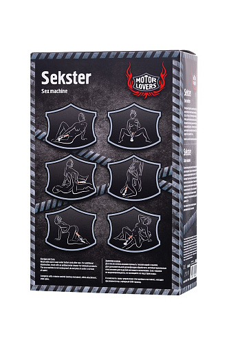 Чёрная секс-машина ToyFa Sekster 456604