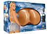 Попка и вагина телесного цвета с вибраций Topco Sales TLC Bree Olson CyberSkin Doggy Style Vibrating Pussy Ass 1070012