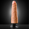 Реалистичный вибратор телесного цвета Pipedream Real Feel Deluxe №3 PD1513-21 (23 см)