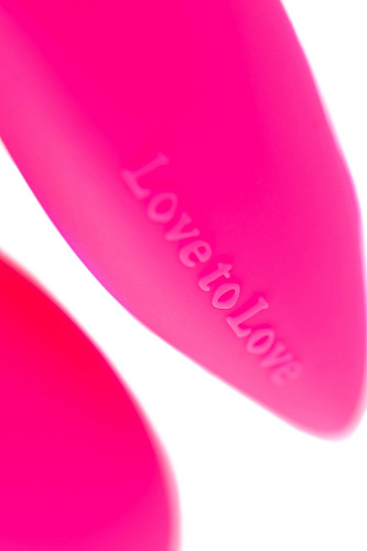 Розовый стимулятор Love to Love Wonderlove 6031353