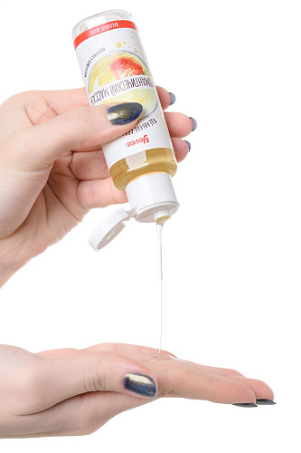 Масло для массажа с ароматом клубники и шампанского ToyFa «Романтический массаж» 722108 (50 мл)