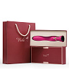 Розовый вибратор с screen-touch управлением Viotec MIRACLE CHANCE 1806P2 (21 см)