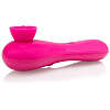 Розовый двухскоростной вибромассажёр Screaming O SOV-ST-110