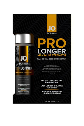 Спрей-пролонгатор для мужчин System JO Prolonger Spray Desensitizer JO42032 (60 мл)