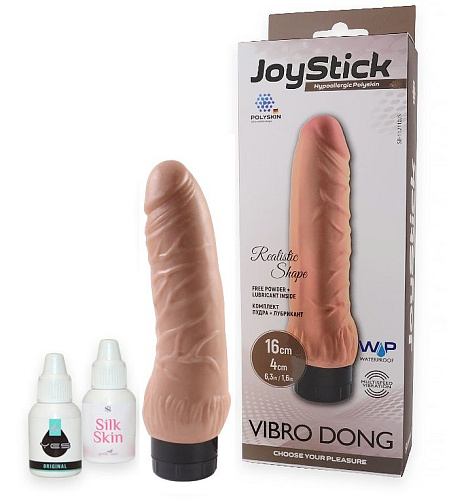 Реалистичный вибратор телесного цвета Sitabella JOYSTICK SB-112110JS (16 см)