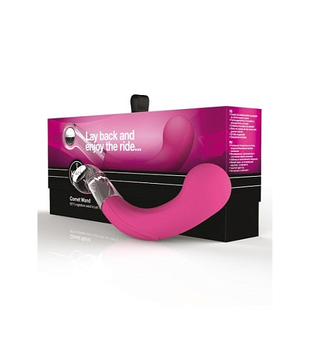 Оригинальный розовый массажёр Jopen Comet G-Sport JO-8070-00-3 (20 см)