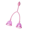 Вакуумный массажёр розового цвета для груди ToyFa 889005