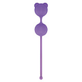 Фиолетовые вагинальные шарики Toyz4lovers PUSSYNUT DOUBLE SILICONE T4L-00801775