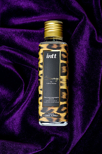 Массажное масло с возбуждающим эффектом INTT Sauvage LH08 (130 мл)