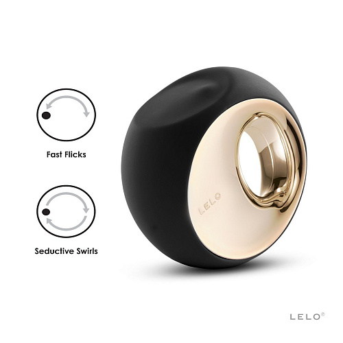 Чёрный оральный симулятор для женщин Lelo Ora Oralsex Simulator Black LEL7497
