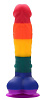 Разноцветный фаллоимитатор-реалистик Dream Toys COLOURFUL DILDO 21692 (17,5 см)
