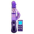 Фиолетовый вибратор-ротатор с пультом ДУ Toy Joy RABBIT SENSATION REMOTE 3006009693 (23 см)