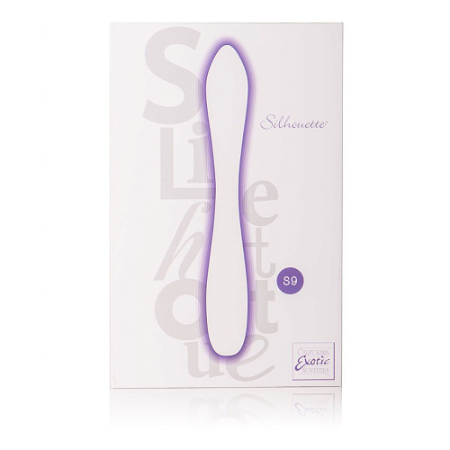 Перезаряжаемый фиолетовый вибромассажёр California Exotic Novelties Silhouette S9 SE-4591-20-3 (16,5 см)