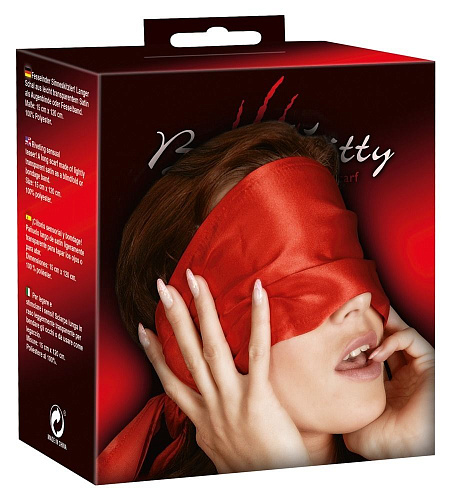 Красная повязка на глаза Orion 2490234 3001