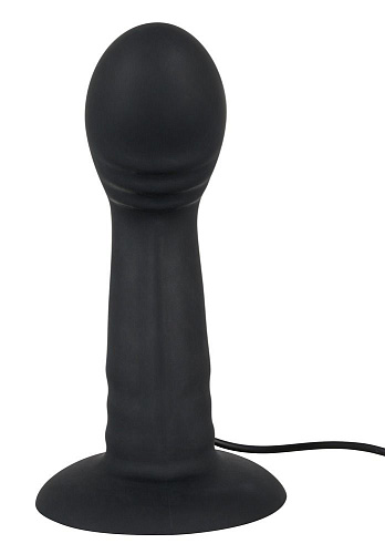 Чёрная анальная вибровтулка Orion Anal Experiment 0588237 (13,5 см)