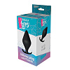 Чёрная анальная пробка Dream Toys PLUG WITH T-HANDLE 21451 (12,5 см)
