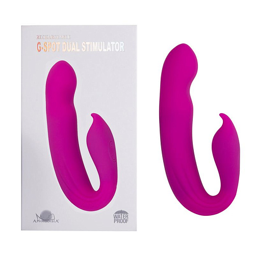 Розовый вибратор Howells G-Spot Dual Stimulator 183313 rose (17,1 см)