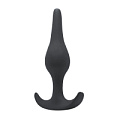 Серая анальная пробка Lola toys Smooth 8008-02lola (12,5 см)