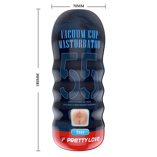 Мастурбатор-анус Baile Vacuum Cup Masturbator BM-00900T58-1