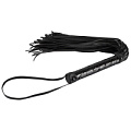 Чёрная многохвостая плеть из полиуретана Orion 24919821001 (39 см)