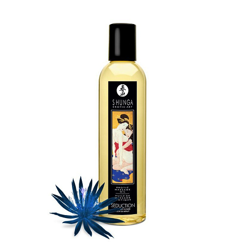 Массажное масло с ароматом ночных цветов Shunga Seduction Midnight Flower 1019 (250 мл)