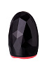 Мастурбатор чёрно-красного цвета Erotist Magma 543001