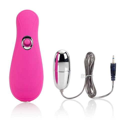Розовый пульт-массажёр с вибропулей California Exotic Novelties Body Soul 10-Function Transcend SE-2084-45-3