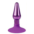 Конусовидная анальная пробка фиолетового цвета Bior toys IL-28001-VLT (9 см)