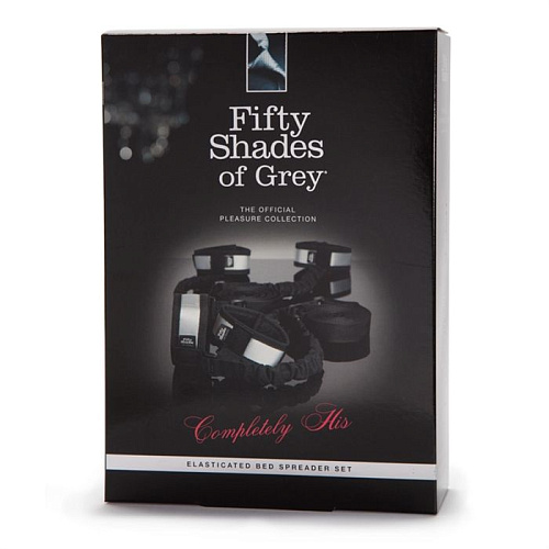 Система для фиксации на кровати Completely His Bed Spreader with elasticated Straps Fifty Shades of Grey FS-57756