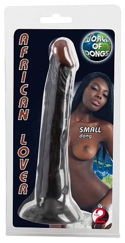 Чёрнокожий фаллоимитатор на присоске Orion African Lover 0531200 (18 см)