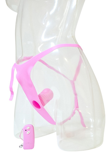 Розовые трусики с вибрацией Vibe Therapy Intimacy 50841